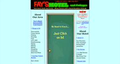 Desktop Screenshot of faysmotel.com